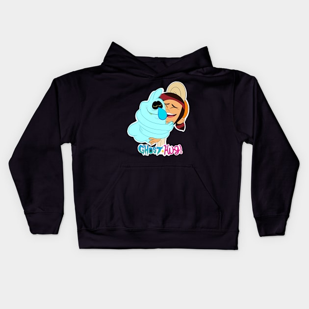 Ghost Hug! | The Ghost And Molly McGee Kids Hoodie by Lapis Artz!